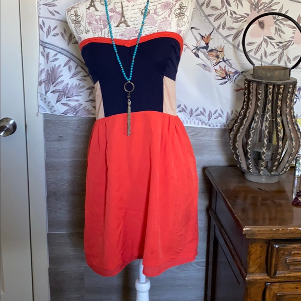 Urban Outfitters strapless dress
